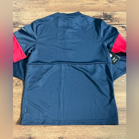 Nike Dri Fit Houston Texans On Field 1/4 Zip Pullover ‘Blue’ (size mens M) - Picture 9 of 10